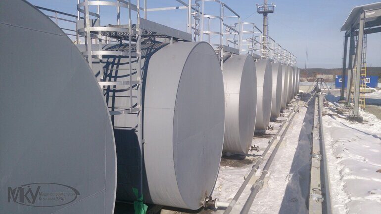 Резервуары РГСН-100, 20 шт, топливохранилище